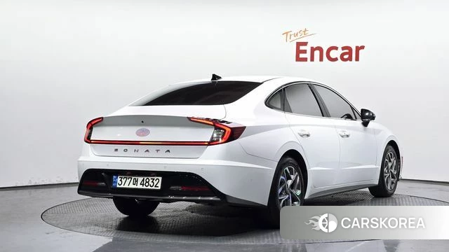 Hyundai Sonata (DN8) 2021 Белый из Кореи
