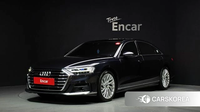 Audi A8 (D5) 2021 Синий из Кореи