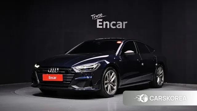 Audi A7 (4K) 2023 Синий из Кореи