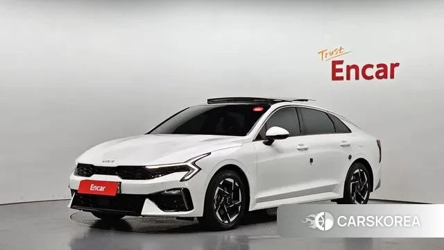 Kia The New K5 3rd generation 2024 Белый из Кореи