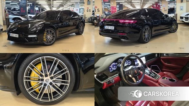 Porsche Panamera (971) 2018 Черный из Кореи