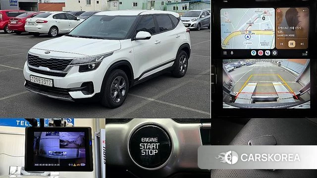 Kia Seltos 2019 Белый из Кореи