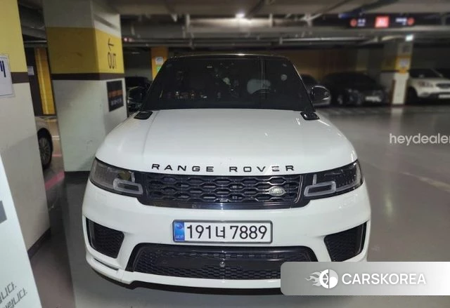 Land Rover Range Rover Sport 2nd Generation 2019 Белый из Кореи