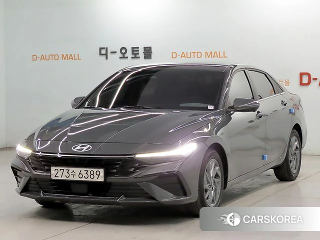 Hyundai The New Avante (CN7) 2024 Серый из Кореи