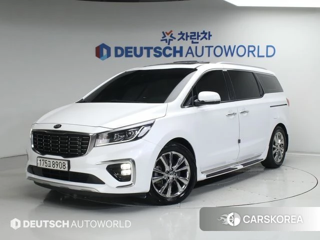 Kia The New Carnival 2019 Белый из Кореи