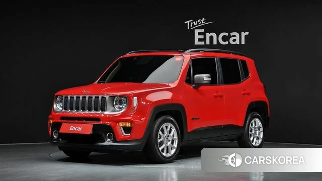 Jeep Renegade 2019 Красный из Кореи