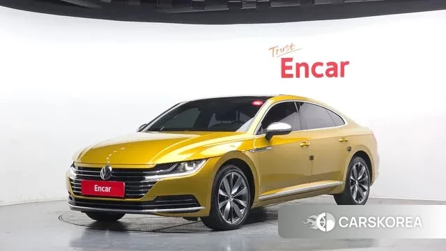 Volkswagen Arteon 2019 Желтый из Кореи