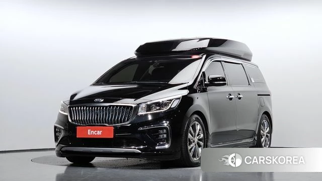 Kia The New Carnival 2018 Черный из Кореи