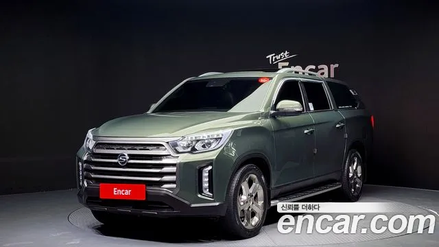 Ssangyong The New Rexton Sport 2021 Светло-зеленый из Кореи