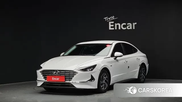 Hyundai Sonata Hybrid (DN8) 2019 Белый из Кореи