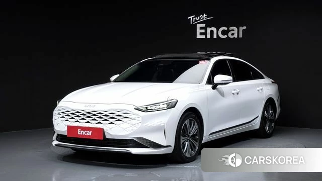 Kia K8 2021 Белый из Кореи