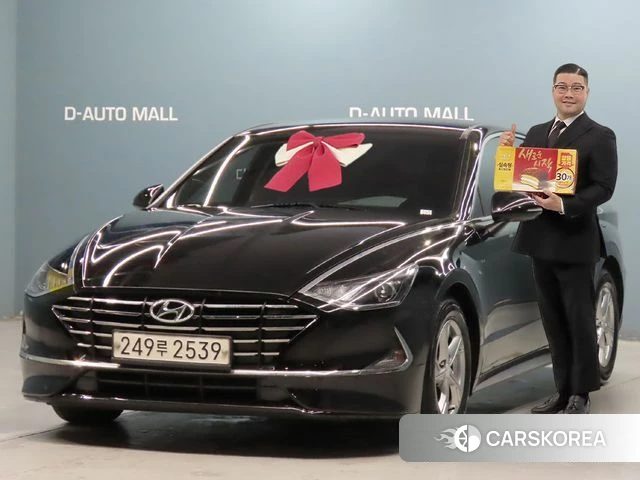 Hyundai Sonata (DN8) 2019 Черный из Кореи