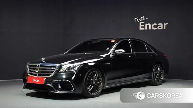 Mercedes-Benz S-Class W222 2018 Черный из Кореи