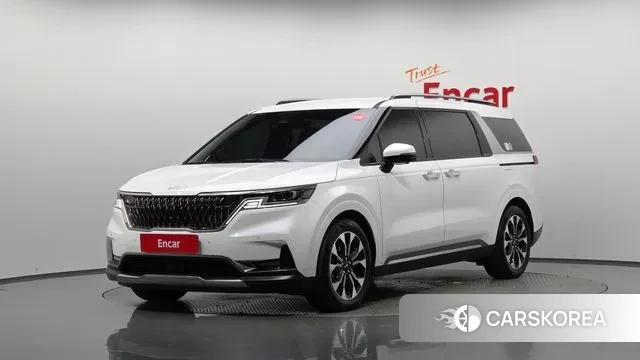 Kia Carnival 4th generation 2023 Белый из Кореи