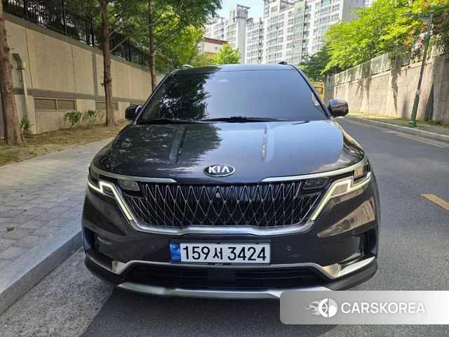Kia Carnival 4th generation 2021 Серый из Кореи