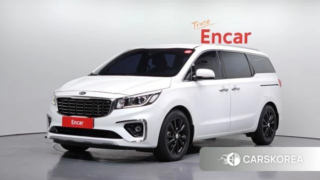 Kia The New Carnival 2019 Белый из Кореи