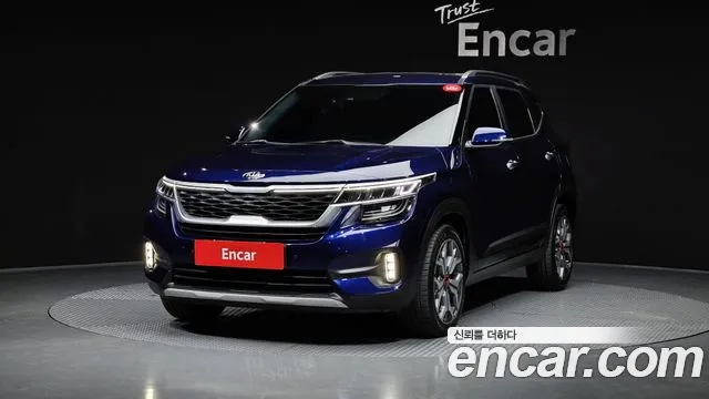 Kia Seltos 2019 Синий из Кореи