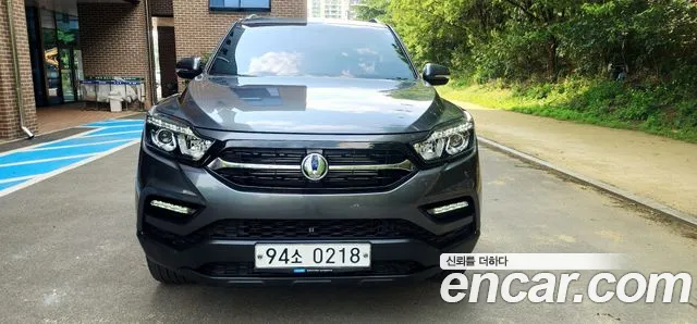 Ssangyong Rexton Sports 2020 Серый из Кореи