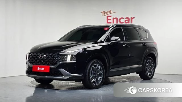 Hyundai The New Santa Fe 2022 Черный из Кореи