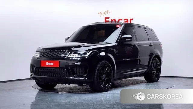 Land Rover Range Rover Sport 2nd Generation 2021 Черный из Кореи