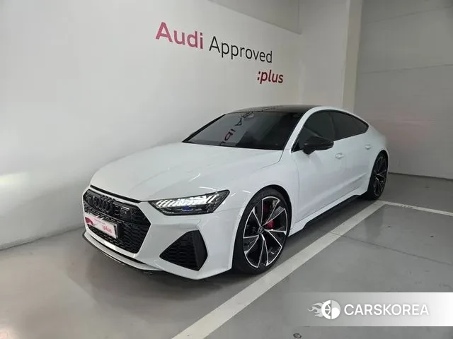 Audi RS7 (4K) 2023 Белый из Кореи