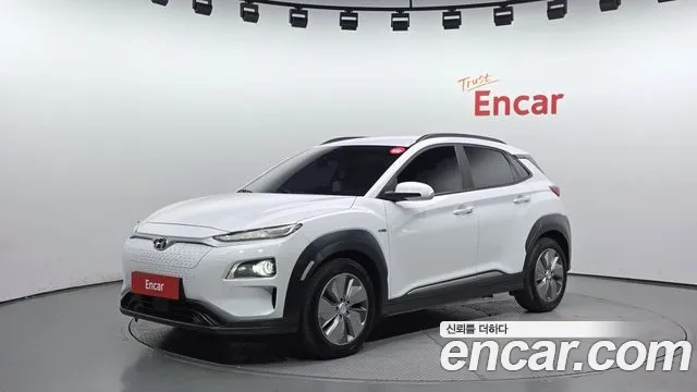 Hyundai Kona Electric 2019 Белый из Кореи