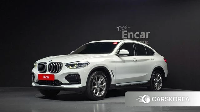 BMW X4 (G02) 2021 Белый из Кореи