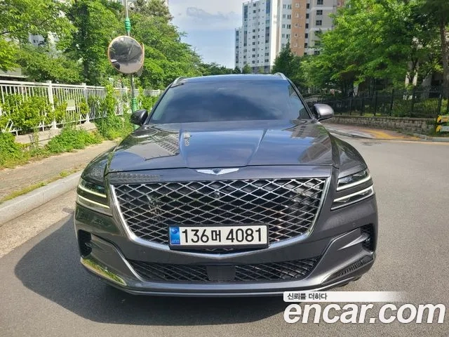 Genesis GV80 2022 Серый из Кореи