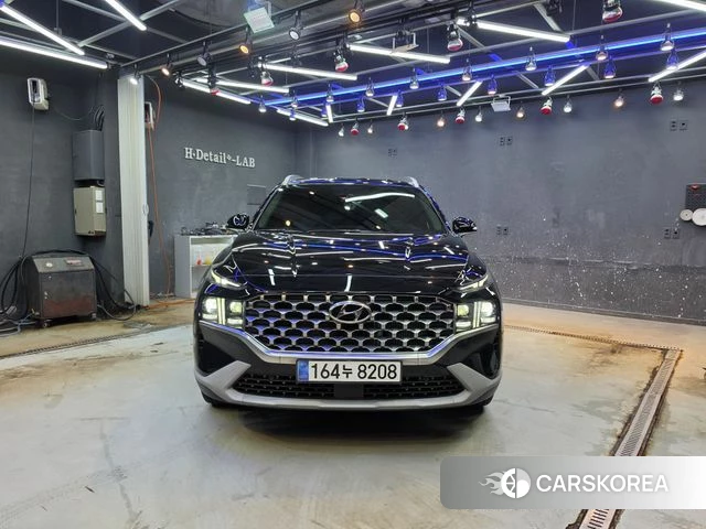Hyundai The New Santa Fe 2021 Черный из Кореи