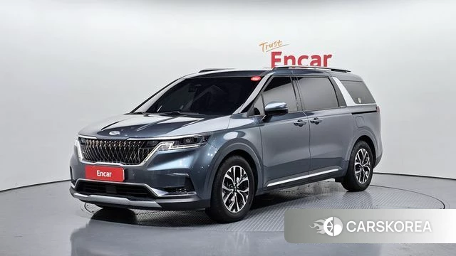 Kia Carnival 4th generation 2021 Цвет галактики из Кореи