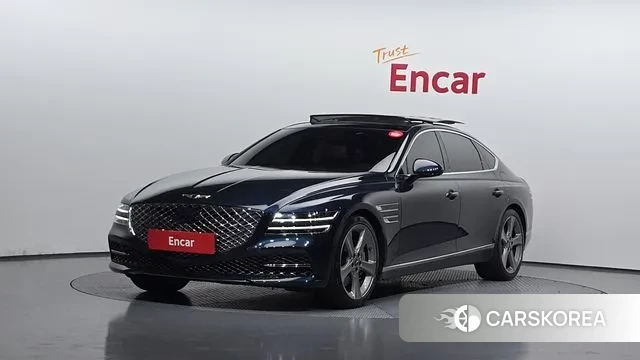 Genesis G80 (RG3) 2021 Синий нефрит из Кореи