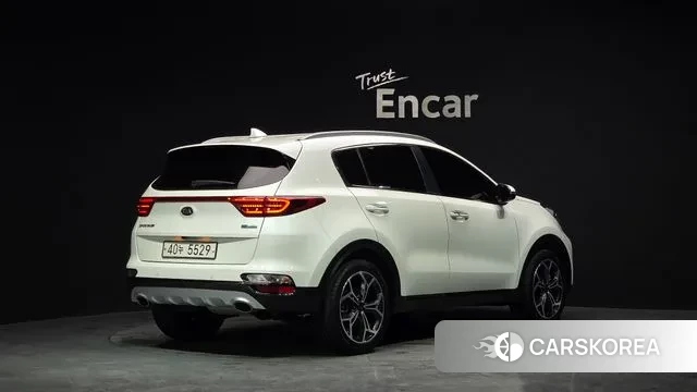 Kia Sportage The Bold 2019 Белый из Кореи