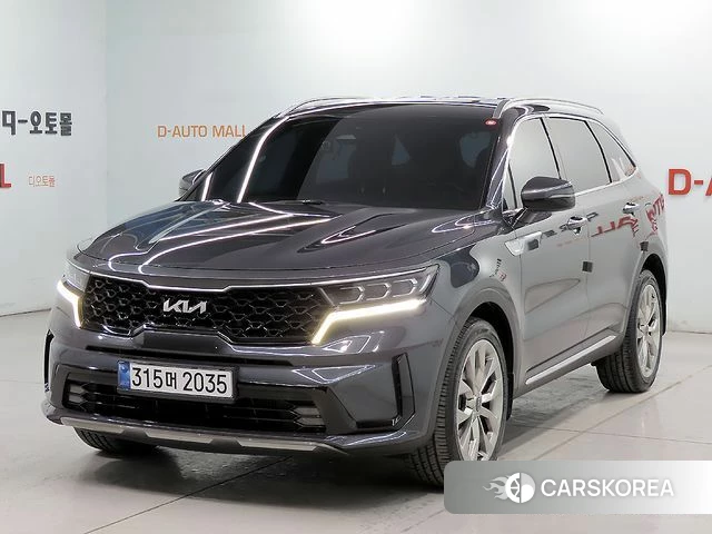 Kia Sorento 4th Generation 2022 Серый из Кореи