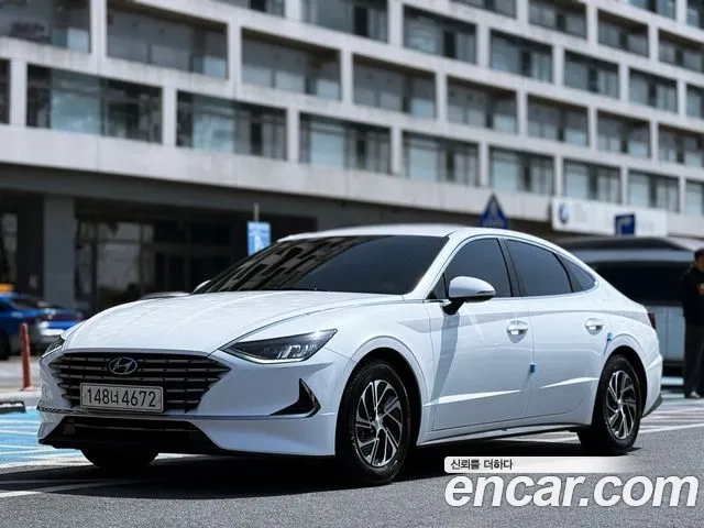 Hyundai Sonata Hybrid (DN8) 2021 Белый из Кореи