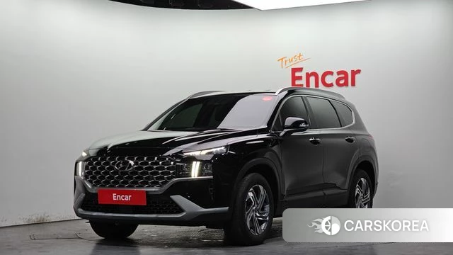Hyundai The New Santa Fe 2023 Черный из Кореи