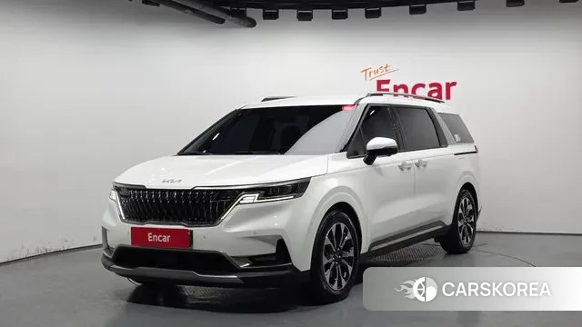 Kia Carnival 4th generation 2021 Белый из Кореи