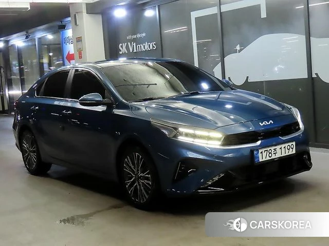 Kia The New K3 2nd generation 2021 Синий из Кореи