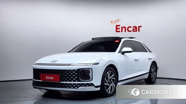 Hyundai Grandeur Hybrid (GN7) 2023 Белый из Кореи