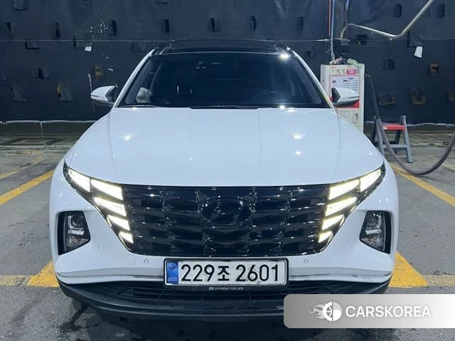 Hyundai Tucson (NX4) 2021 Белый из Кореи