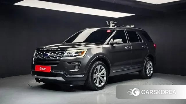 Ford Explorer 2018 Серый из Кореи