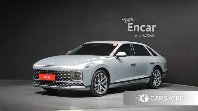 Hyundai Grandeur Hybrid (GN7) 2024 Небесно-голубой из Кореи