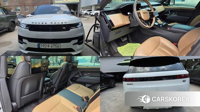 Land Rover Range Rover Sport 3rd Generation 2023 Белый из Кореи