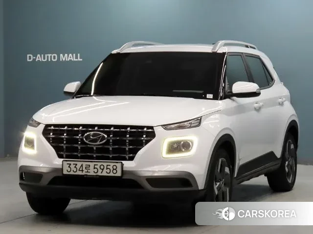 Hyundai Venue 2019 Белый из Кореи