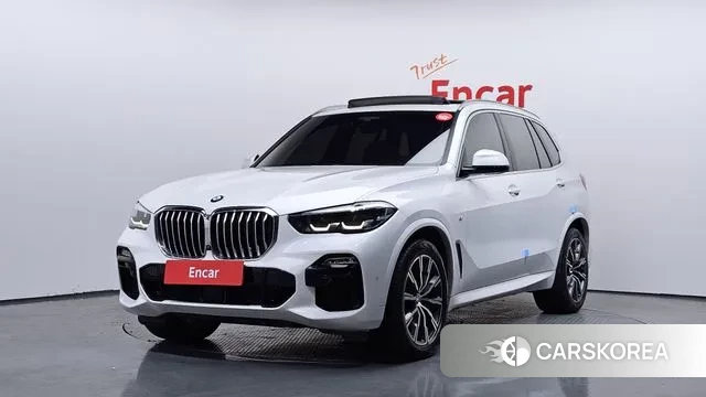 BMW X5 (G05) 2021 Белый из Кореи