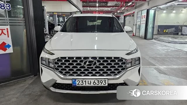 Hyundai The New Santa Fe 2021 Белый из Кореи