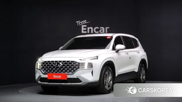 Hyundai The New Santa Fe 2021 Белый из Кореи