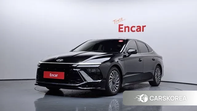 Hyundai Sonata D Edge Hybrid (DN8) 2023 Черный из Кореи