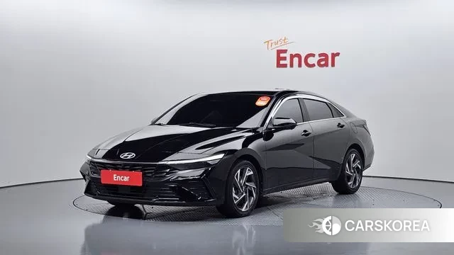 Hyundai The New Avante (CN7) 2023 Черный из Кореи