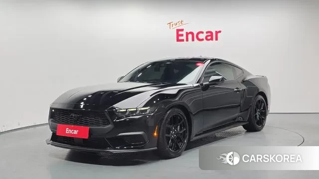 Ford Mustang 7th Generation 2024 Черный из Кореи