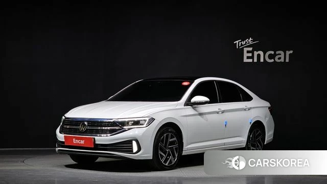 Volkswagen 7th Generation of Jetta 2023 Белый из Кореи